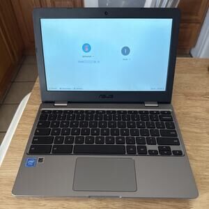 ASUS CHROMEBOOK 11.6"in GREY 4GB RAM CX22NA-BCLN4 INTEL Memory Unknown
